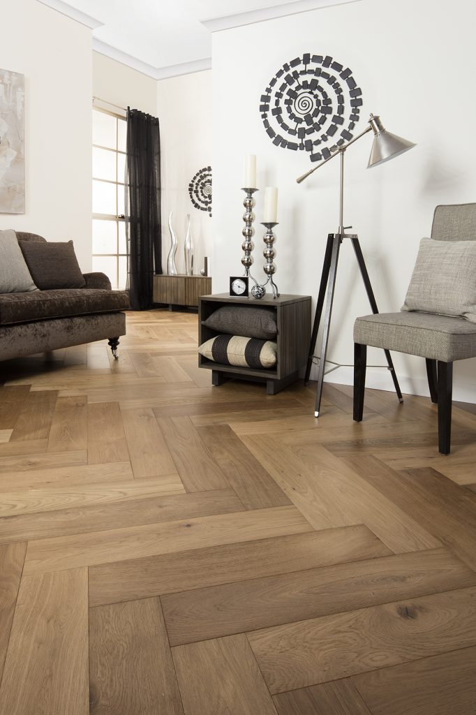 Balinese Oak Herringbone