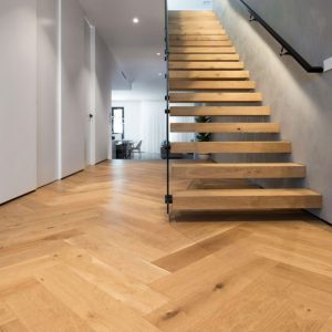 Natural Oak Herringbone